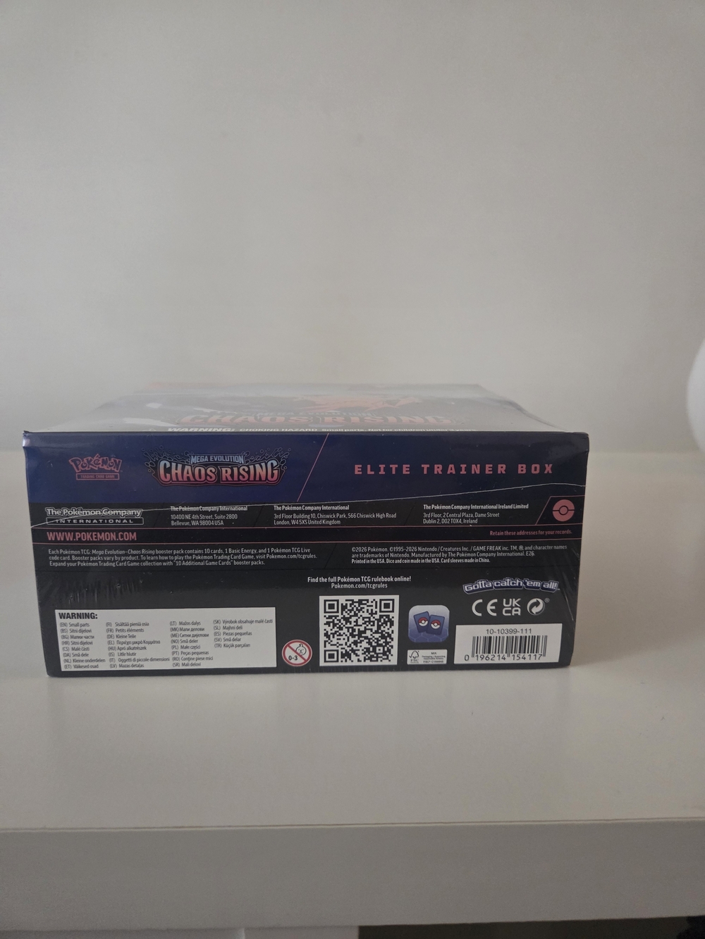 Pokémon TCG Mega Evolution—Chaos Rising Elite Trainer Box ETB English - Picture 7 of 7